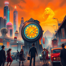 ChronoChase: Whose Time is It Anyway? - Text-based game