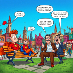 Character Clash: Whose Adventure is it Anyway? - Text-based game