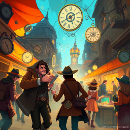 ChronoChase: Whose Time Is It Anyway? - Text-based game