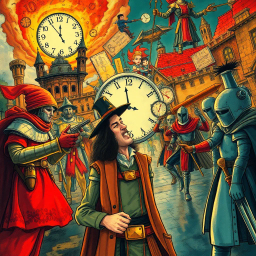 ChronoChase: Whose Time Is It Anyway? - Text-based game