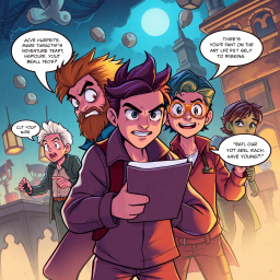 Whose Adventure Is It Anyway? - Text-based game