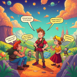 MetaQuest: Whose Adventure Is It Anyway? - Text-based game