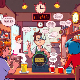 Chrono Chums: Whose Hello Is It Anyway? - Text-based game