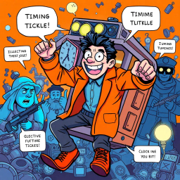 Chronochaos: Who's Time is it Anyway? - Text-based game