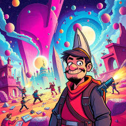 Spectrum Wars: Which Dimension Is It, Anyway? - Text-based game