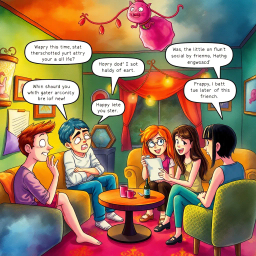 Whose Hello Is It Anyway? - Text-based game