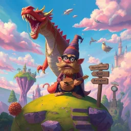 The Paradoxical Chronicles: Whose Quest Is It Anyway? - Text-based game