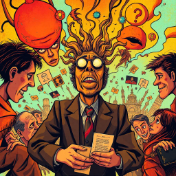 Metamayhem: Whose Adventure Is It Anyway? - Text-based game