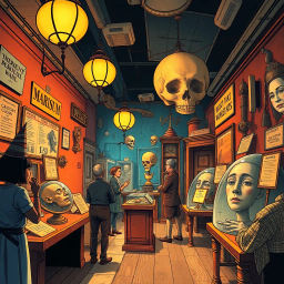 Headcase: Curators of Catastrophe - Text-based game