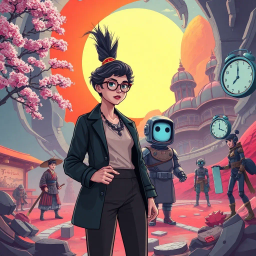 ChronoChase: Whose Time Is It Anyway? - Text-based game