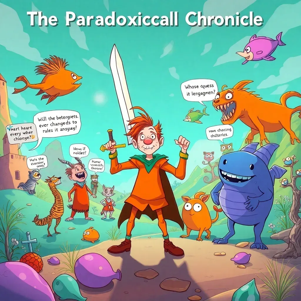 The Paradoxical Chronicles: Whose Quest Is It Anyway?