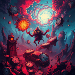 Chronochaos: Who's Time Is It Anyway? - Text-based game