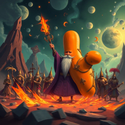 Chronicles of Chaos: Whose World Is It Anyway? - Text-based game