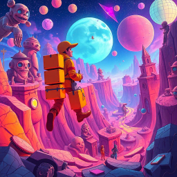 Spectrum Wars: Which Dimension Is It Anyway? - Text-based game