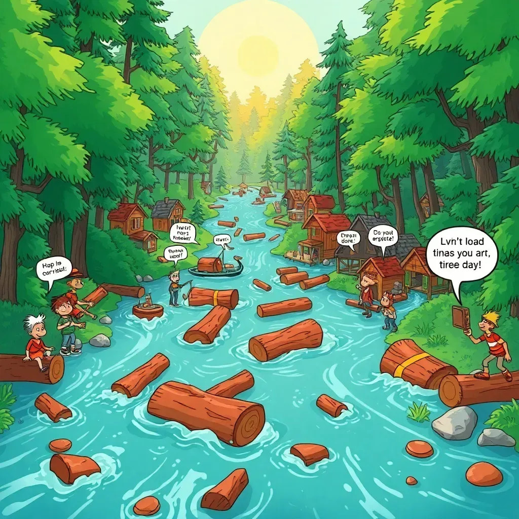 Log Jammin': Who’s Logs Are These Anyway?