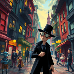 Whose Shadow Is It Anyway? - Text-based game