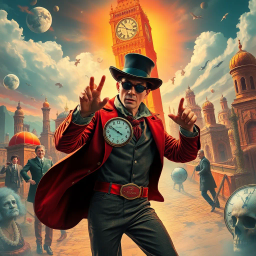 ChronoChase: Whose Time Is It, Anyway? - Text-based game