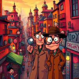 Whose Face is This Anyway? - Text-based game