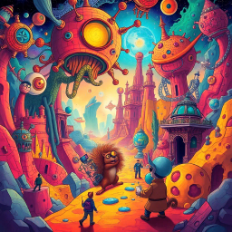 Spectrum Wars: Which Dimension Is It Anyway? - Text-based game