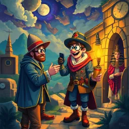 The Paradoxical Chronicles: Whose Quest Is It Anyway?
