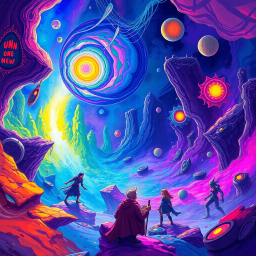 Spectrum Wars: Which Dimension Is It, Anyway? - Text-based game