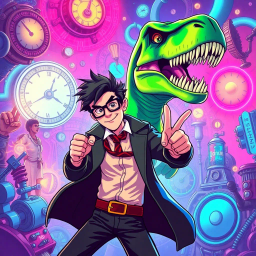 ChronoChase: Whose Time Is It Anyway? - Text-based game