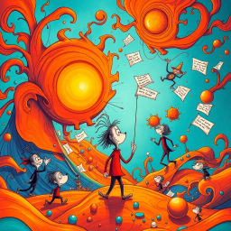 Metamayhem: Whose Adventure is it Anyway? - Text-based game