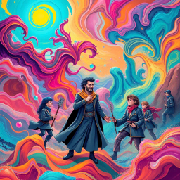 Spectrum Wars: Which Dimension Is It Anyway? - Text-based game