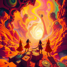 Spectrum Wars: Which Dimension is it Anyway? - Text-based game