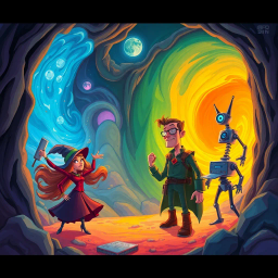 MetaQuest: Whose Adventure is it Anyway? - Text-based game