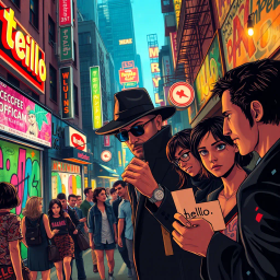 Whose Hellos Are These, Anyway? - Text-based game