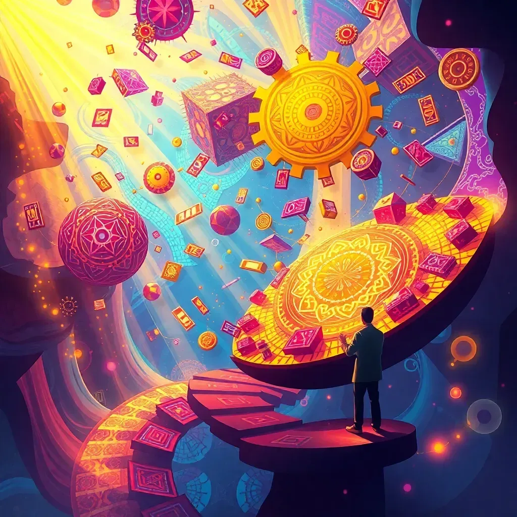 Spinning Glyphs