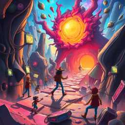 MetaQuest: Whose Adventure is it Anyway? - Text-based game