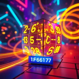 Spin the Equation Cube - Text-based game