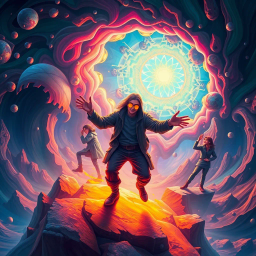 Spectrum Wars: Which Dimension Is It Anyway? - Text-based game