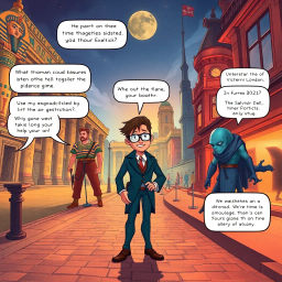 ChronoChum: Whose Hello Is It Anyway? - Text-based game