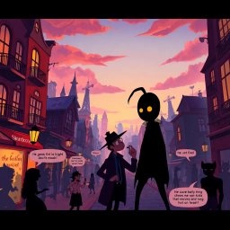 Whose Shadow Is It Anyway? - Text-based game