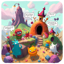 MetaQuest: Whose Adventure is it Anyway? - Text-based game