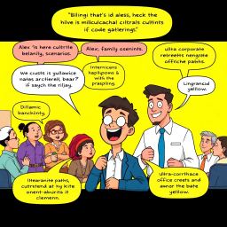 Code Switch Chronicles: Whose Hello Is It Anyway? - Text-based game