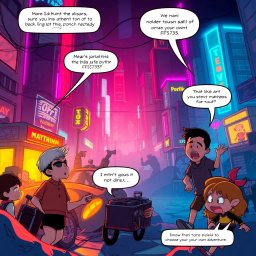 MetaQuest: Whose Adventure Is It Anyway? - Text-based game