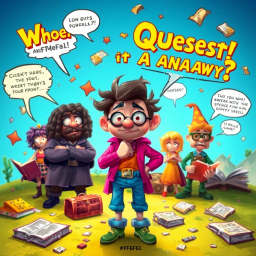MetaQuest: Whose Adventure is it Anyway? - Text-based game
