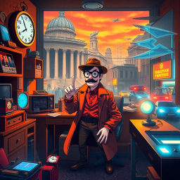 ChronoChase: Whose Time is it Anyway? - Text-based game