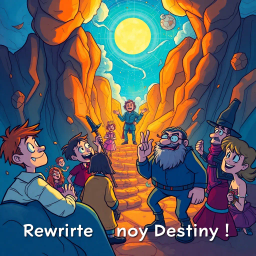 Whose Adventure Is It Anyway? - Text-based game