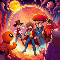 ChronoChase: Whose Time is it Anyway? - Text-based game