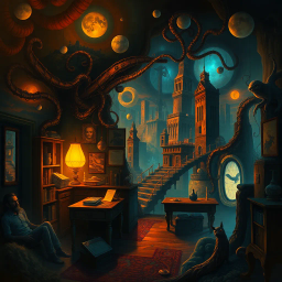 Nightmare Chronicles: Whose Nightmare Is It Anyway? - Text-based game