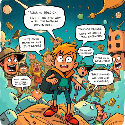 MetaQuest: Who's Adventure Is It Anyway? - Text-based game