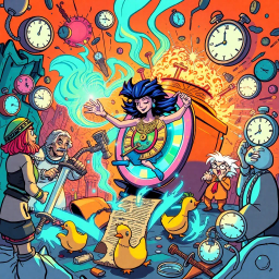 ChronoChase: Whose Time Is It Anyway? - Text-based game