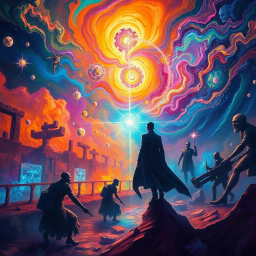 Spectrum Wars: Which Dimension Is It Anyway? - Text-based game