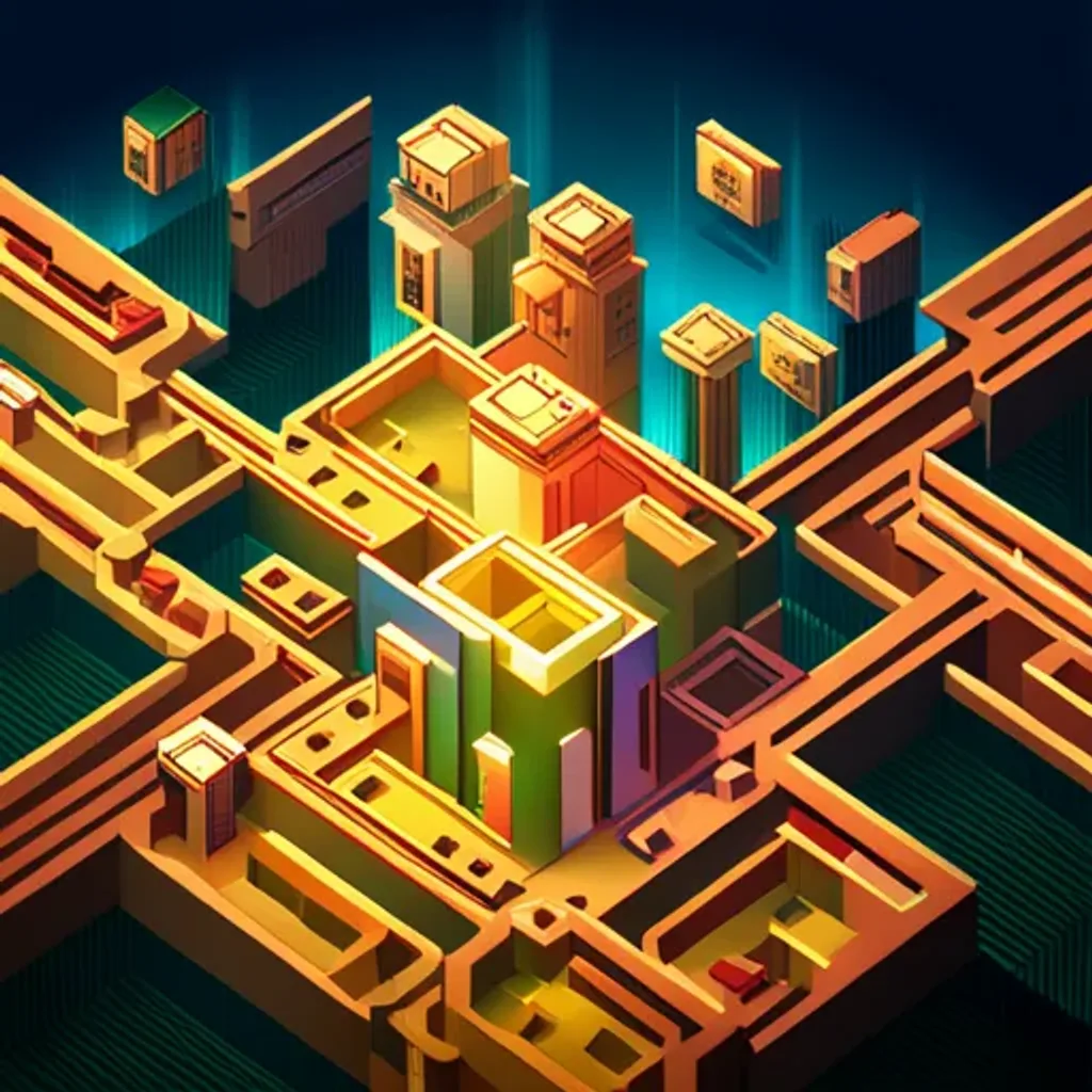 Spinning Cube Adventure