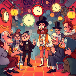 Chronochum: Whose Hello is it Anyway? - Text-based game